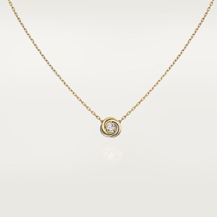قلادة Cartier روز قولد
