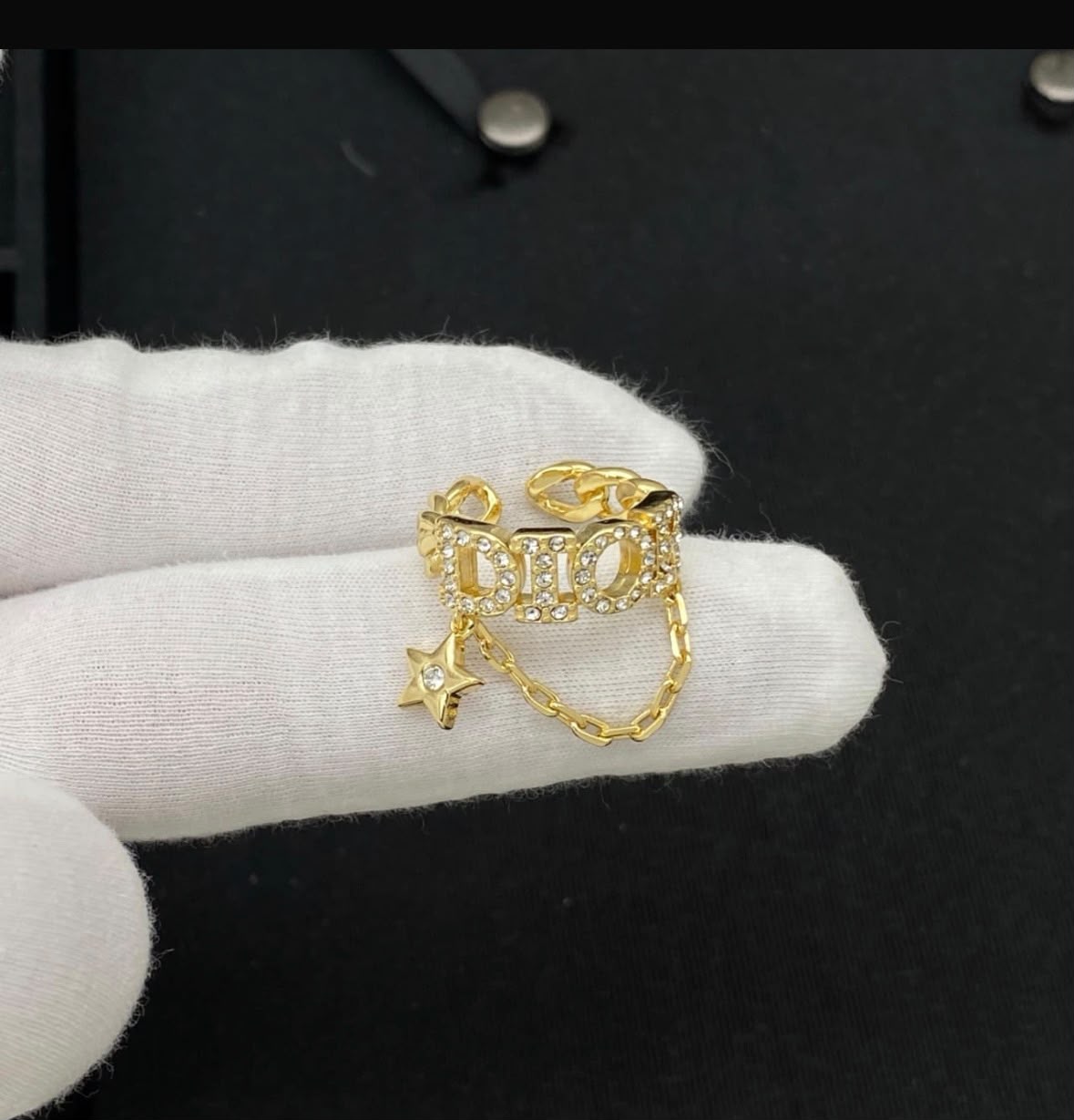 خاتم Dior ( free size )