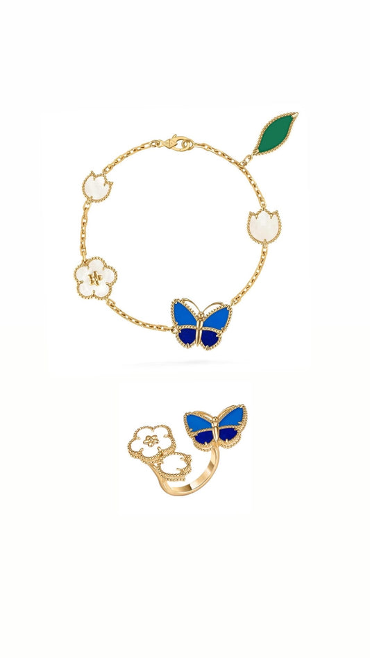 اسوارة+خاتم van cleef Alhambra