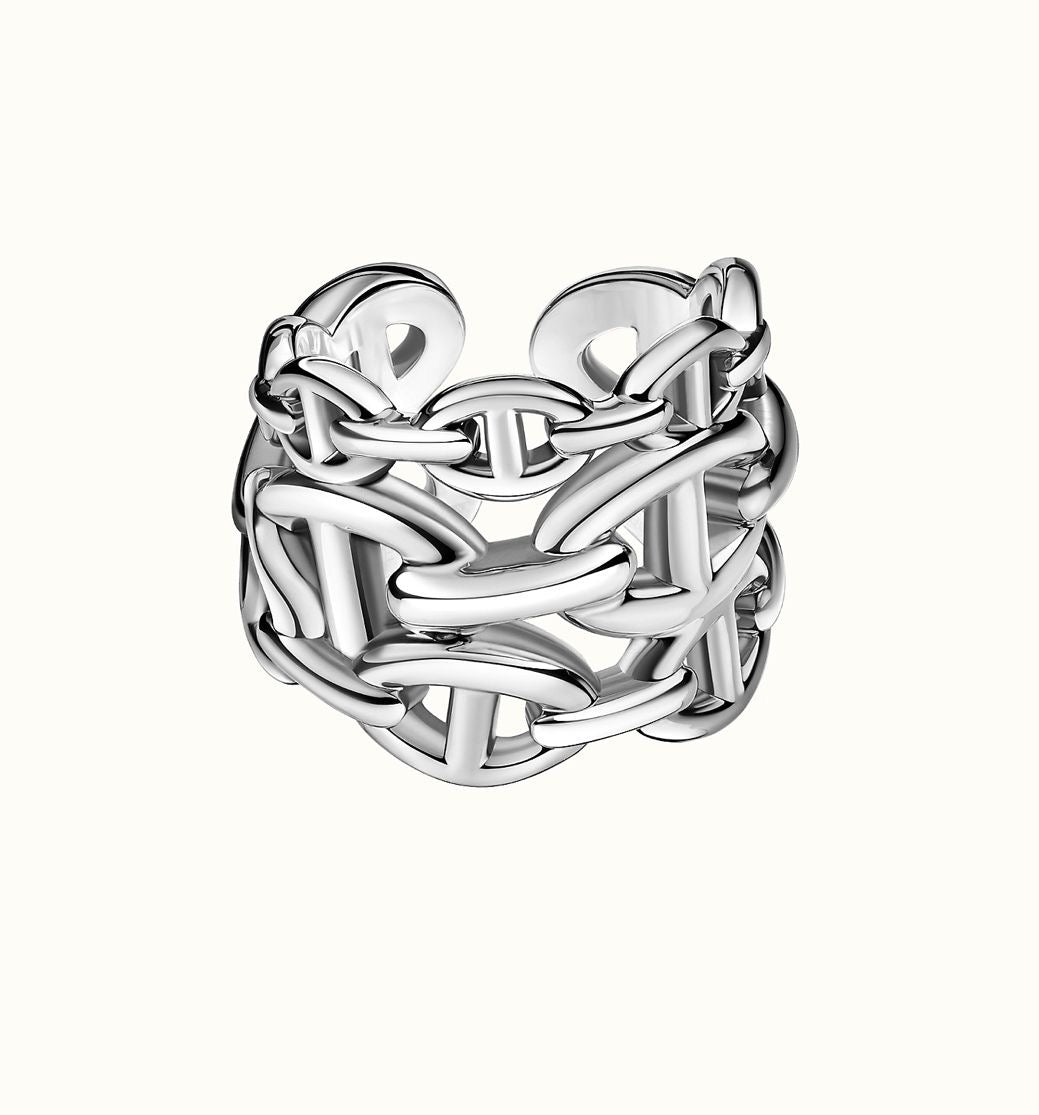 خاتم Hermes العريض