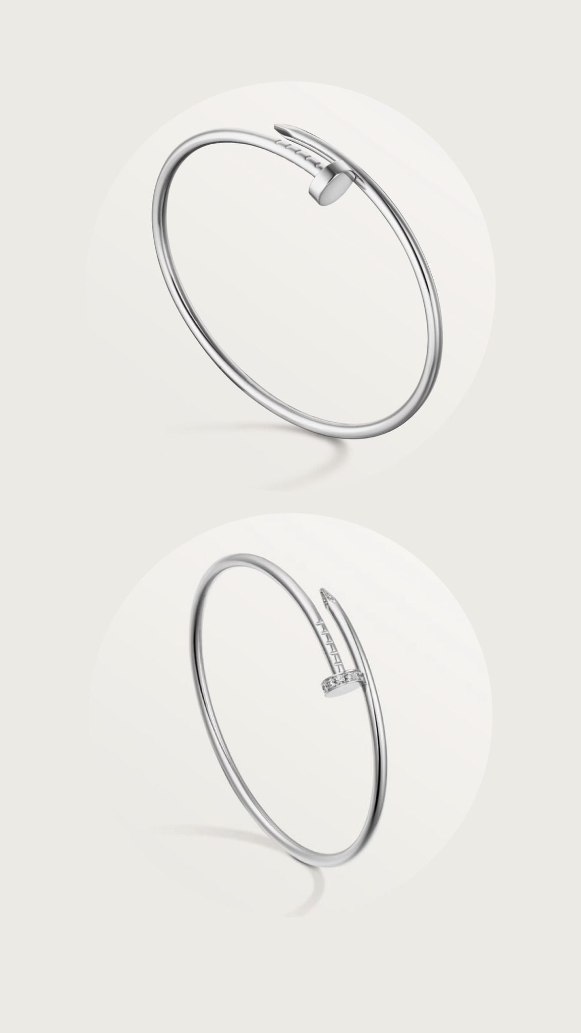 سوارة مسمار silver