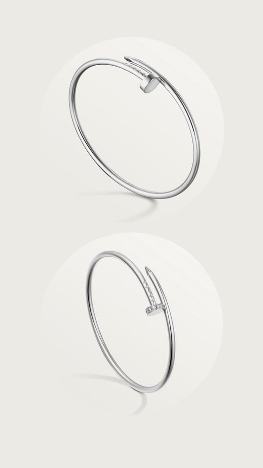 سوارة مسمار silver