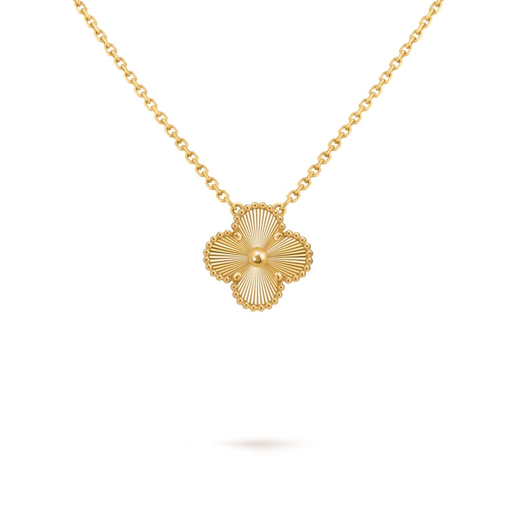 قلادة فان كليف ذهب medium